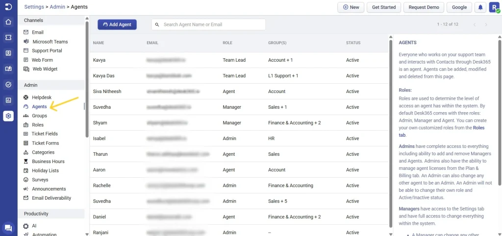 agents-in-desk365-helpdesk
