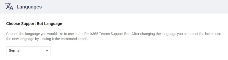 choosing-german-as-the-support-bot-language-desk365-helpdesk