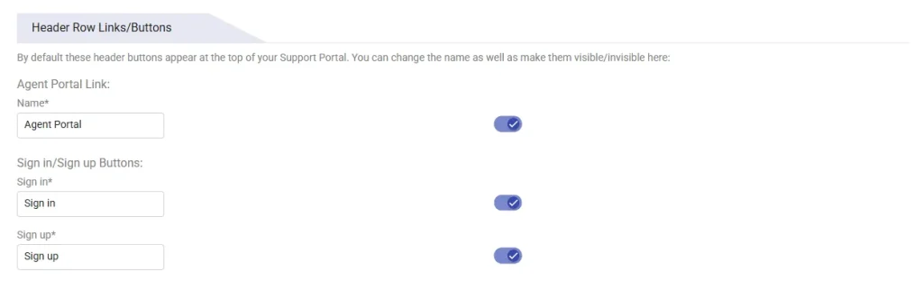 customizing-support-portal-header-row-links-desk365