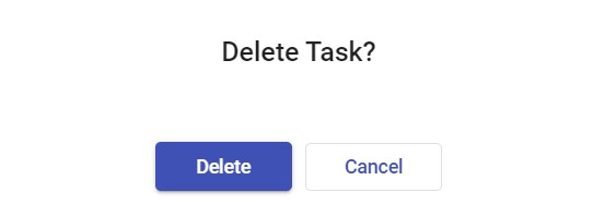 delete a task