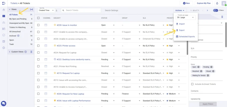 export-all-tickets-in-desk365
