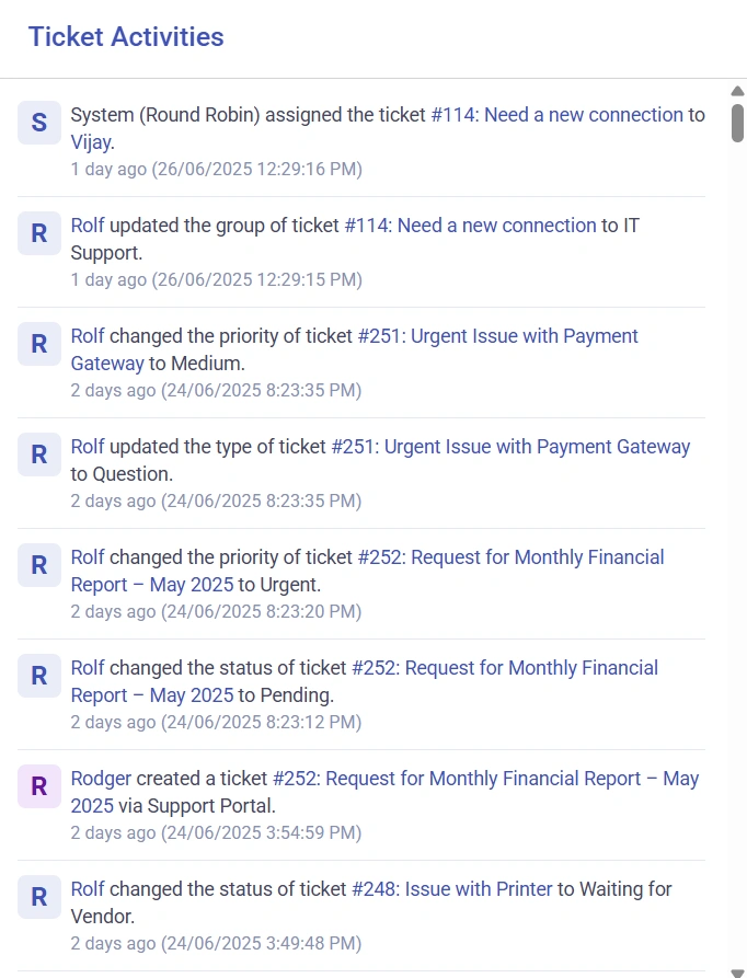 list-of-ticket-activities-displayed-in-home-tab-dashboard