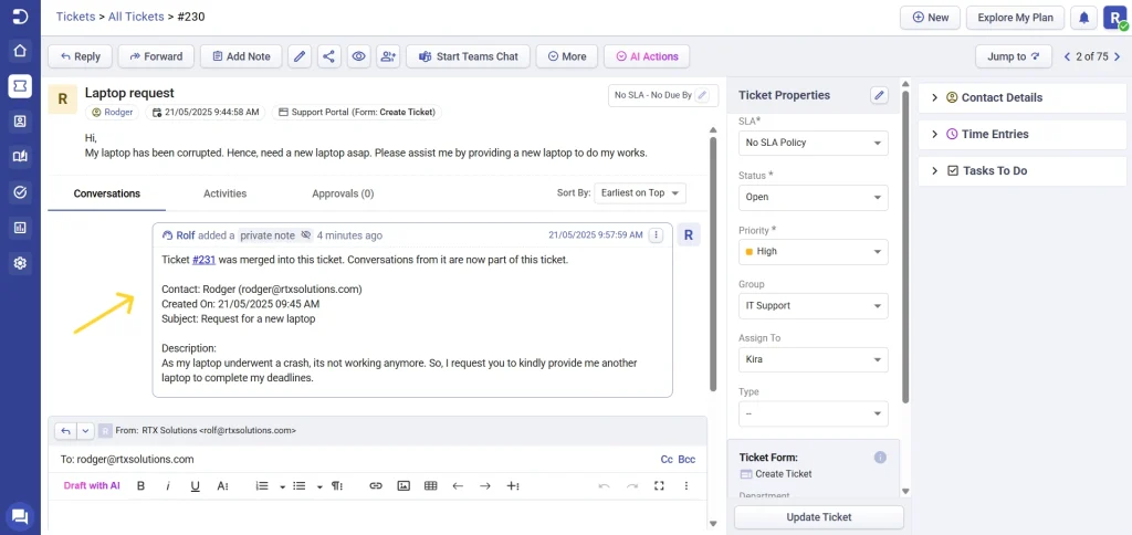 viewing-merged-ticket-desk365