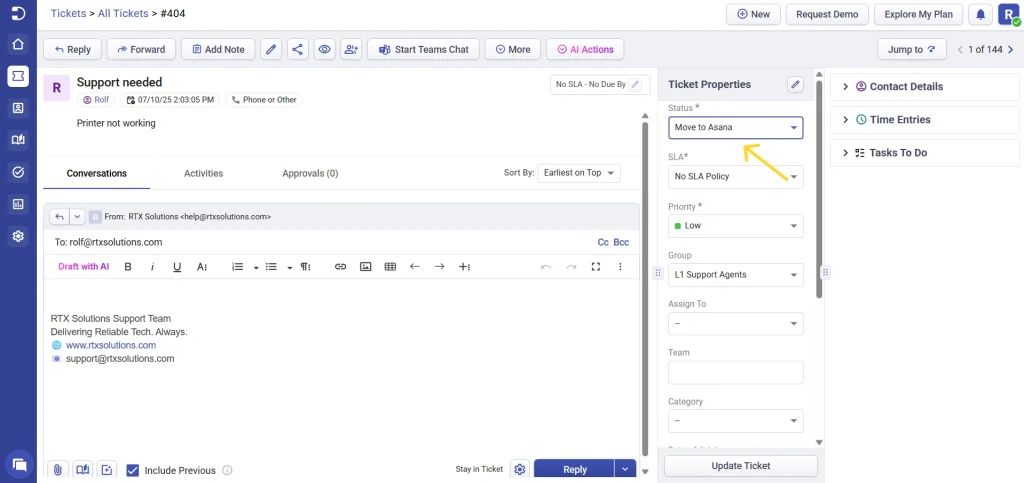 changing-ticket-status-move-to-asana-desk365