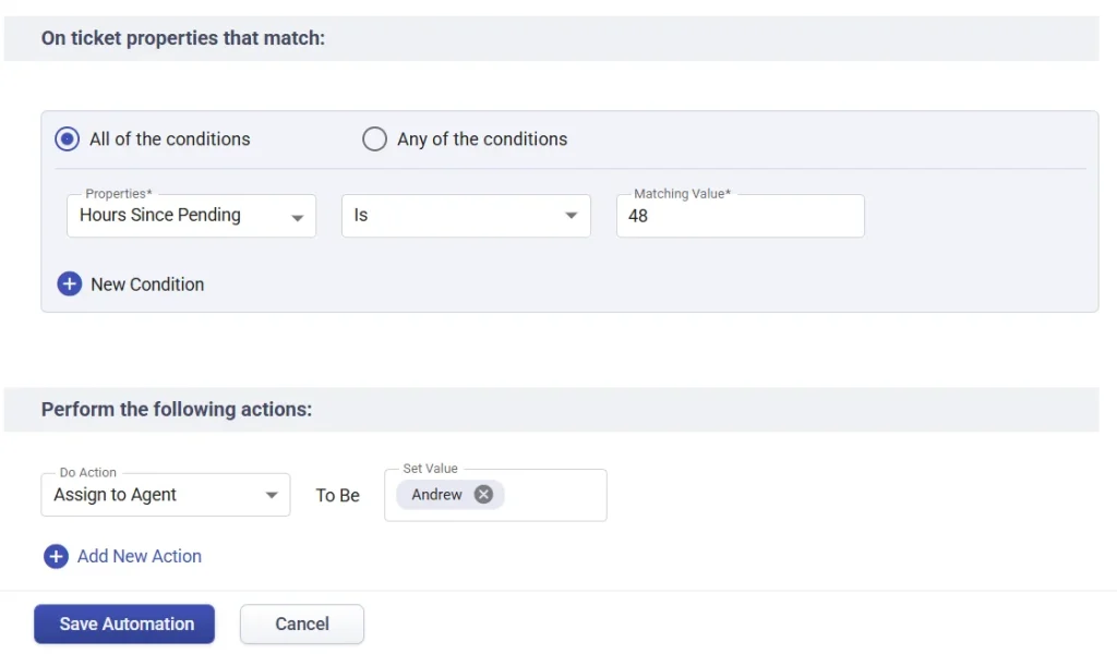 helpdesk-automation-rule-auto-assign-ticket-to-agent-if-pending