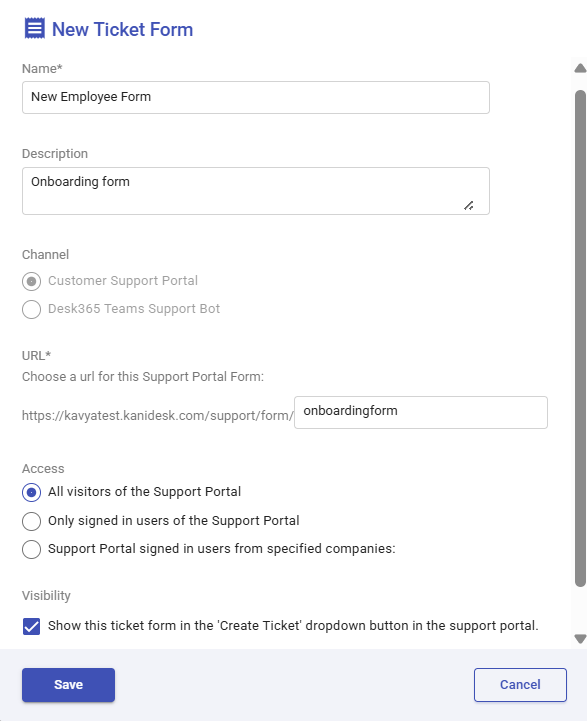 support-portal-ticket-form