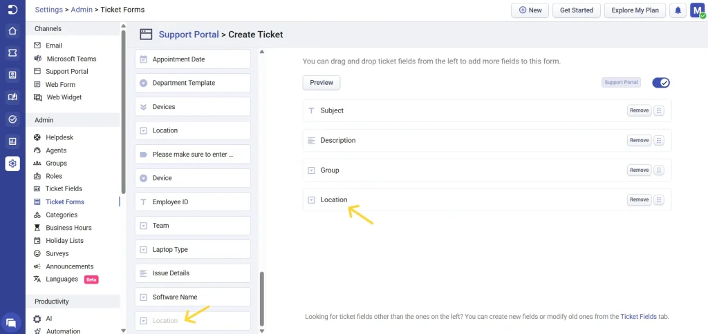 adding-location-field-to-the-ticket-form-desk365-helpdesk