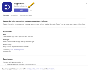 Desk365 Support Bot - Setup Guide