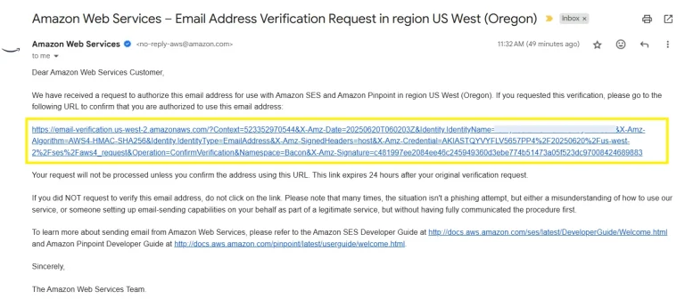 aws-email-verification