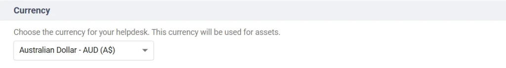 choosing-the-currency-for-your-helpdesk