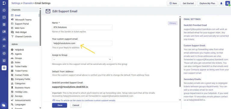 comfiguring-custom-support-email-in-desk365