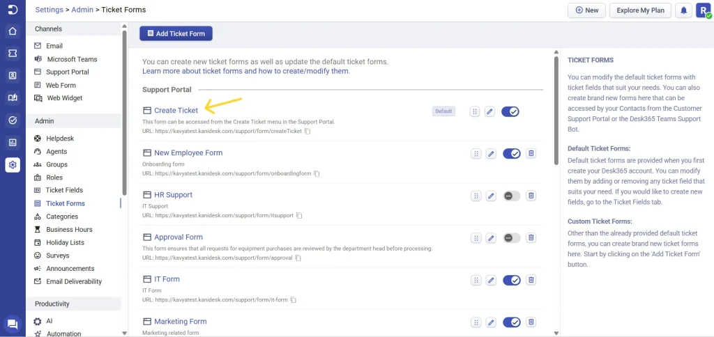 create-ticket-form-in-desk365-support-portal
