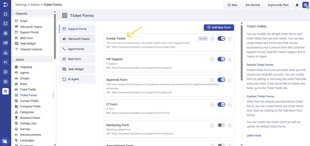 create-ticket-form-in-support-portal-desk365