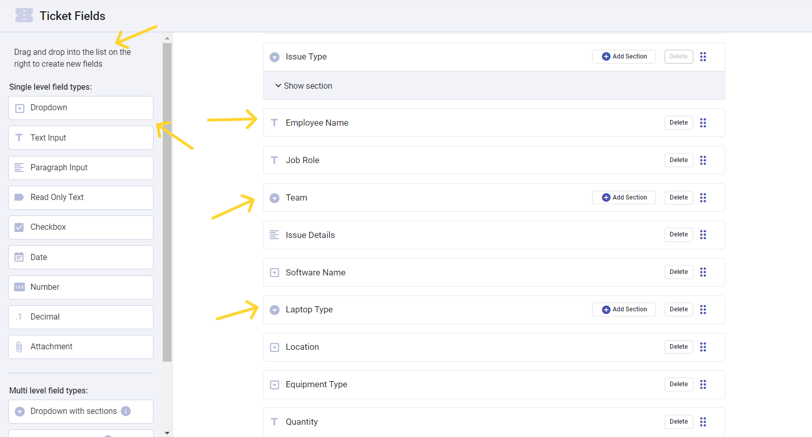 Creating Custom Ticket Forms in Support Portal | Desk365
