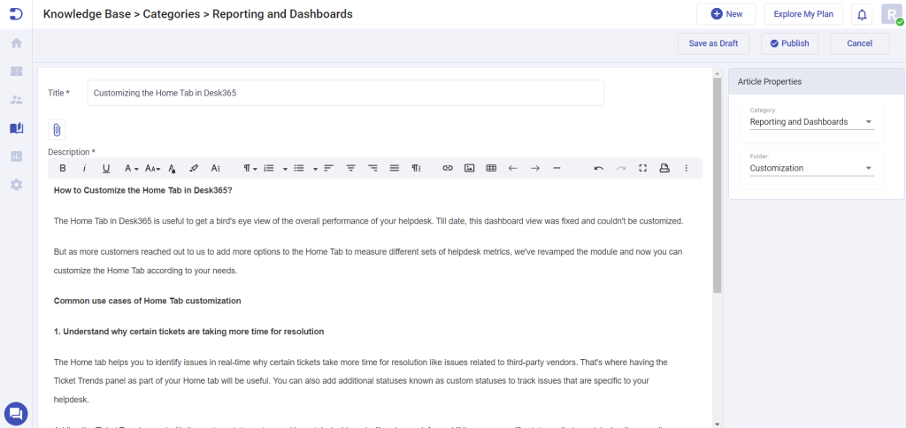 creating-new-knowledge-base-article-desk365