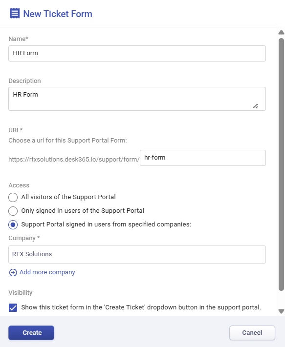 creating-new-support-portal-ticket-form-desk365