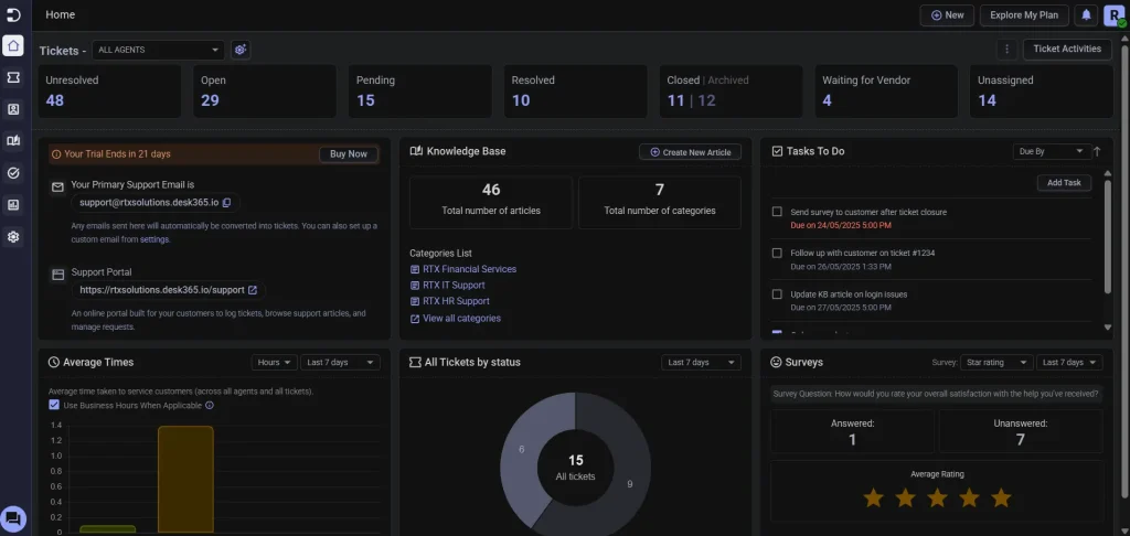 dark-theme-desk365-agent-portal