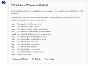 Desk365 Agent Bot - Setup Guide