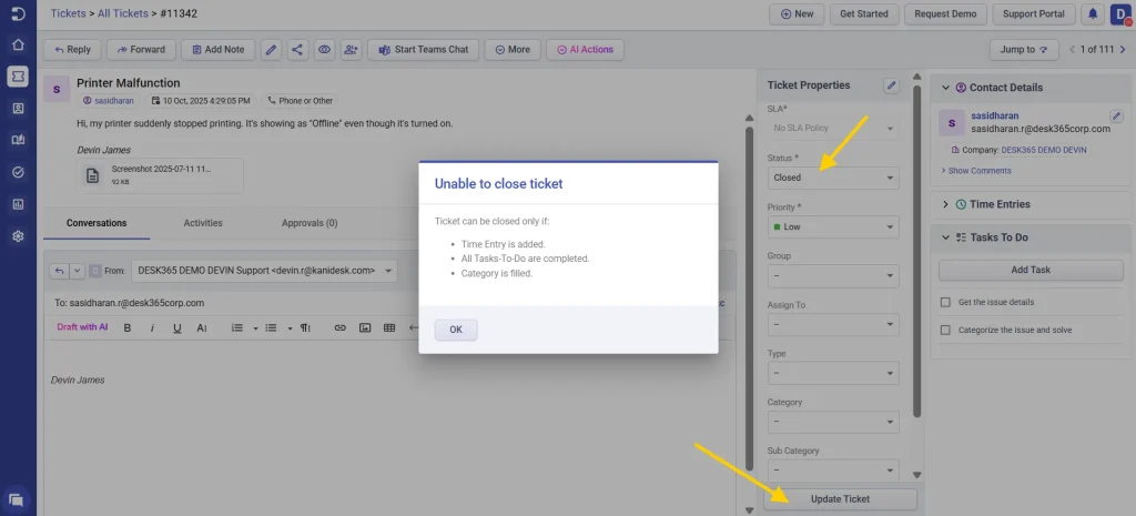 desk365-closure-rules-unable-to-close-ticket-message-popup