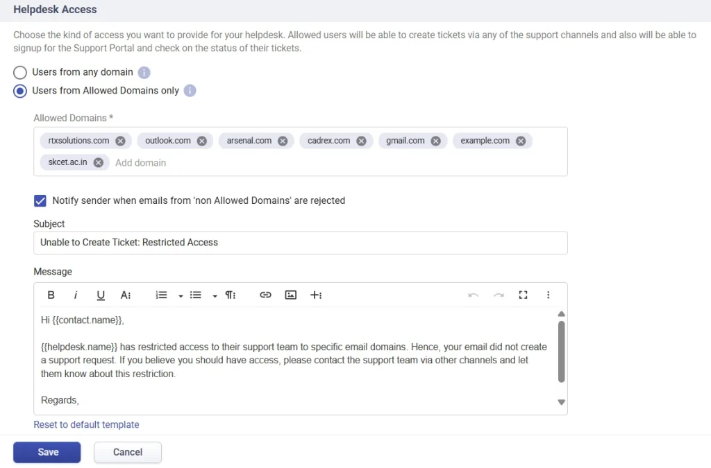 helpdesk-access-settings