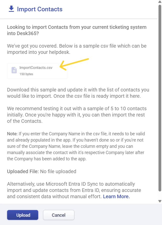 import-contact-dialog-box