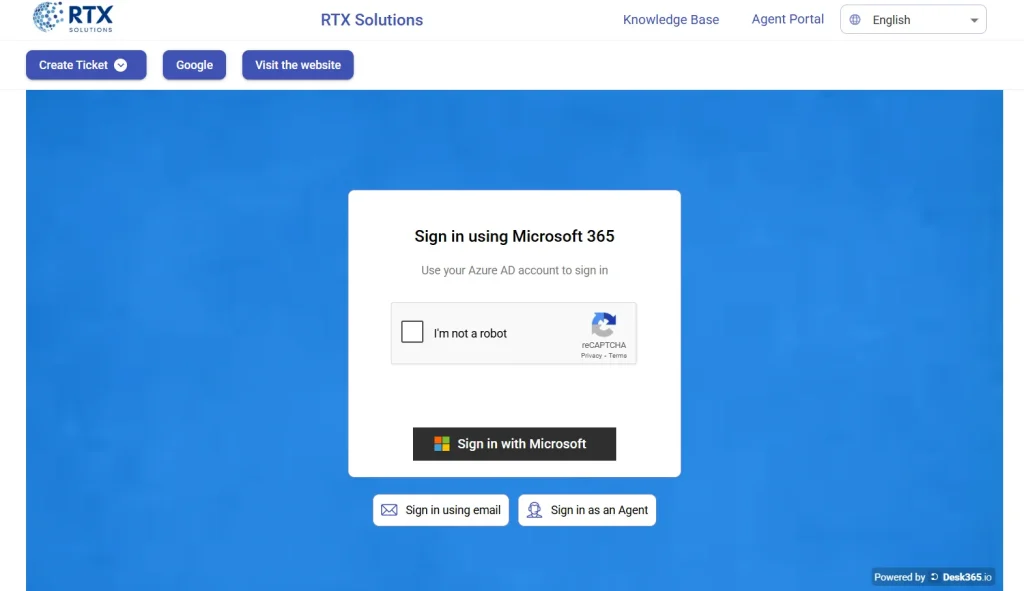 logging-into-support-portal-desk365-helpdesk