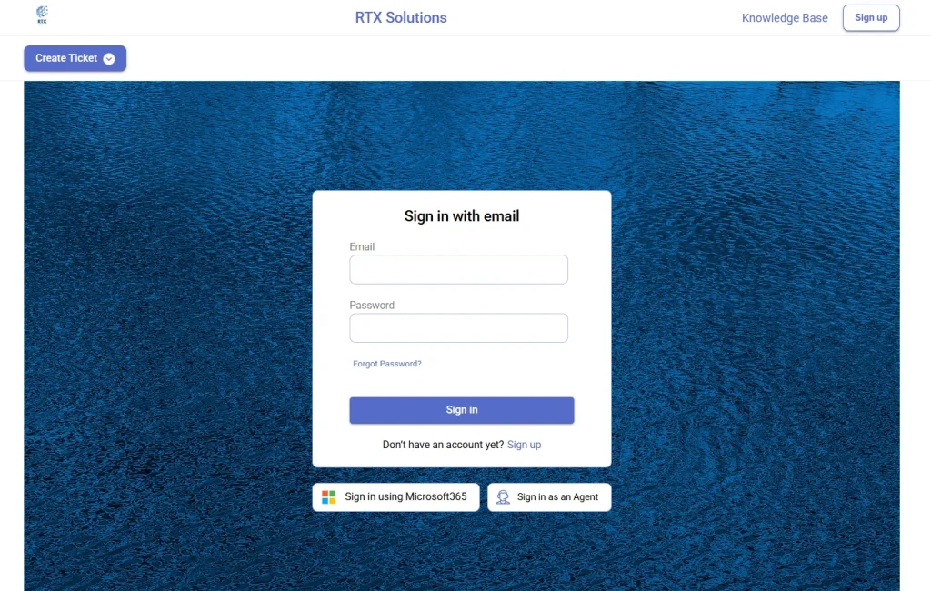 logging-into-the-support-portal-desk365