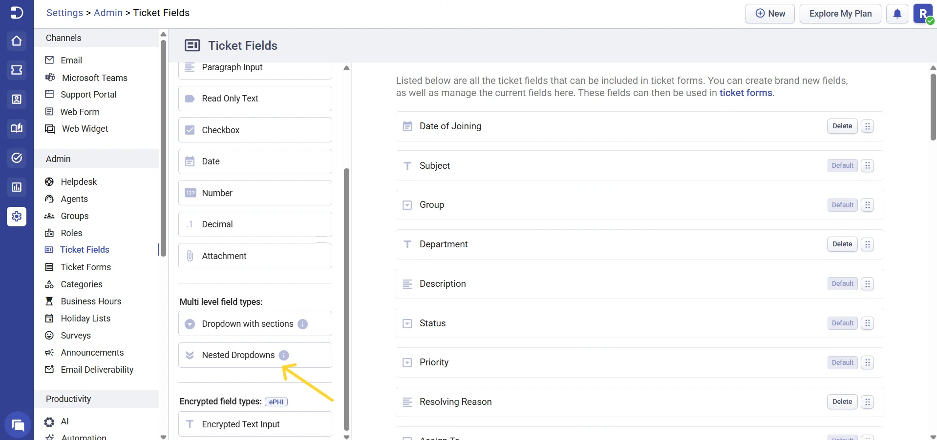 nested-dropdown-ticket-field-desk365-helpdesk