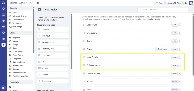 paragraph-dropdown-ticket-fields-desk365