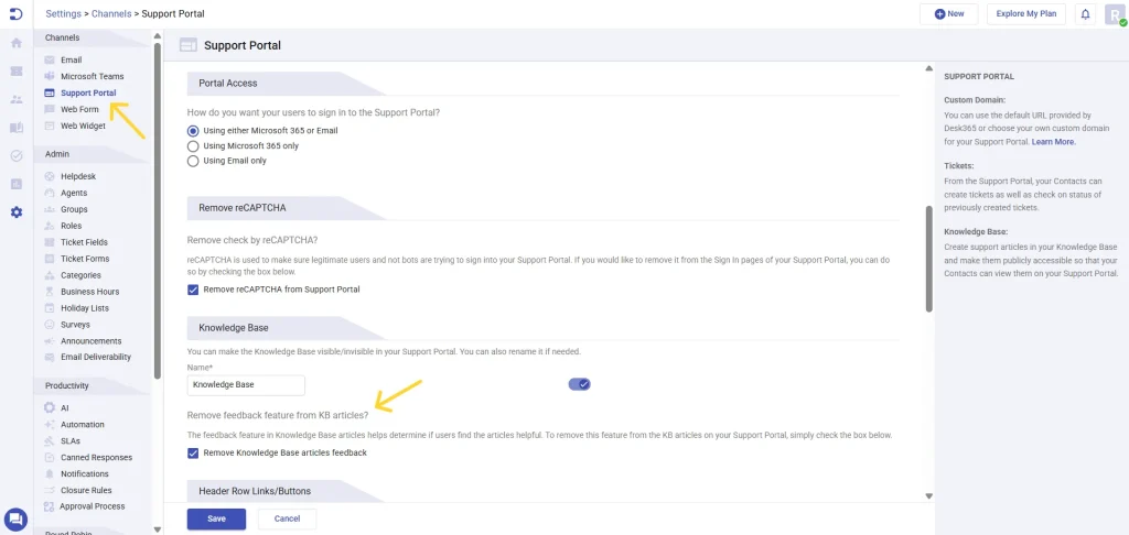 remove-knowledge-base-article-feedback-desk365