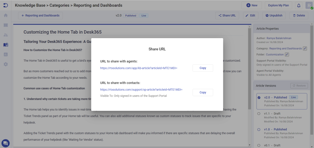 share-knowledge-base-article-url-desk365