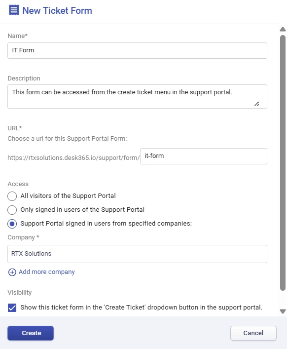 support-portal-it-ticket-form-desk365