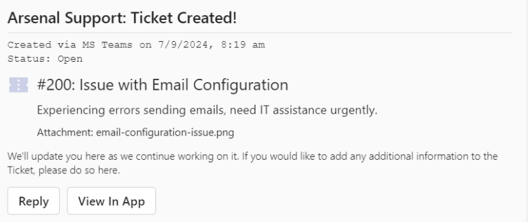 Support Bot commands in Teams | Desk365