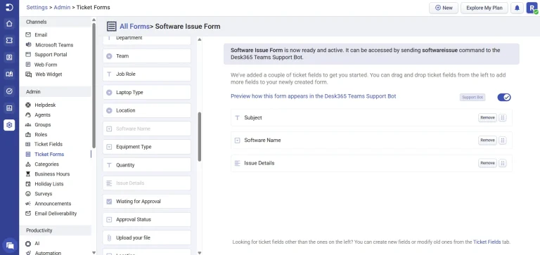 ticket-fields-added-to-software-issue-form
