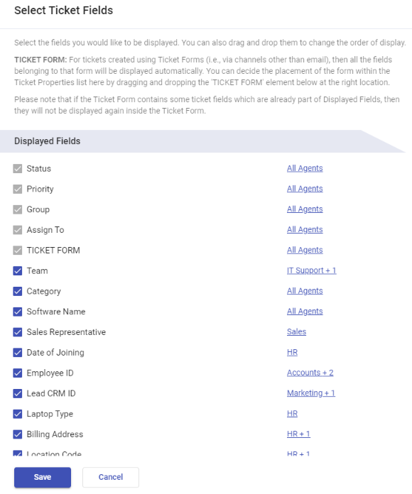 admin finishing with the initial configurations