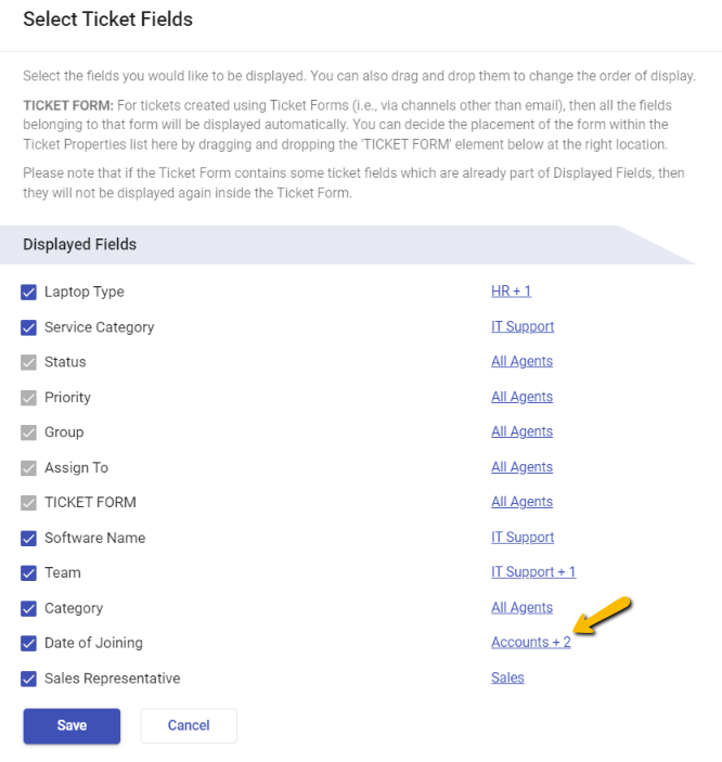 adding date of joining field to ticket fields