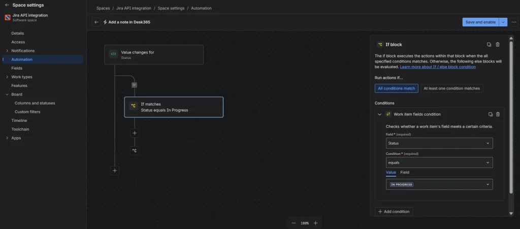 Automation rule 3 - step 5