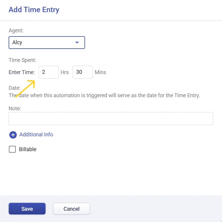 add-time-entry-desk365-helpdesk