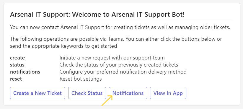 locating-notification-option-in-teams-supportbot-desk365