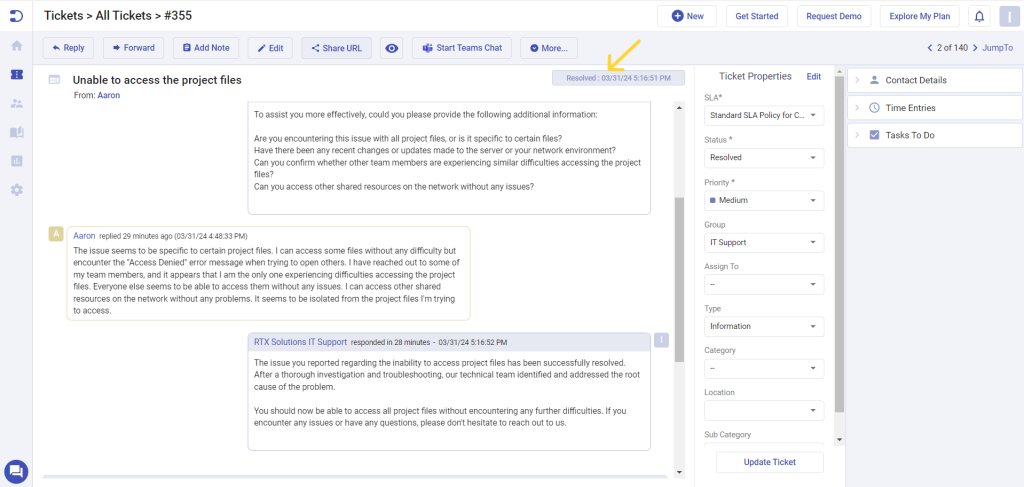 sla-timer-stops-when-ticket-is-resolved-desk365