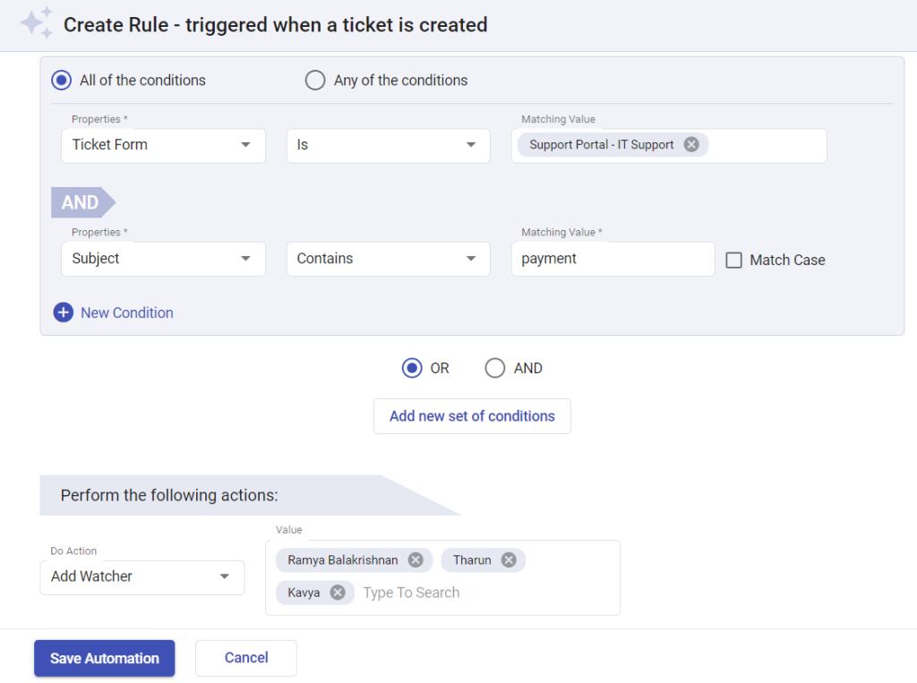 add-watchers-to-tickets-using- automation-ticket-creation-desk365