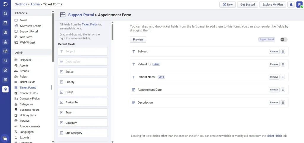 adding-ephi-fields-in-ticket-form