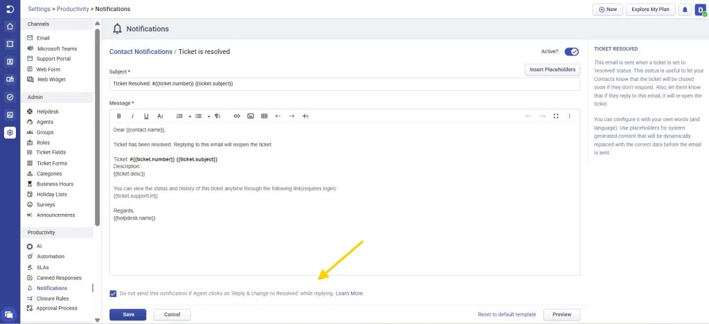 configure-single-email-notification-desk365-helpdesk