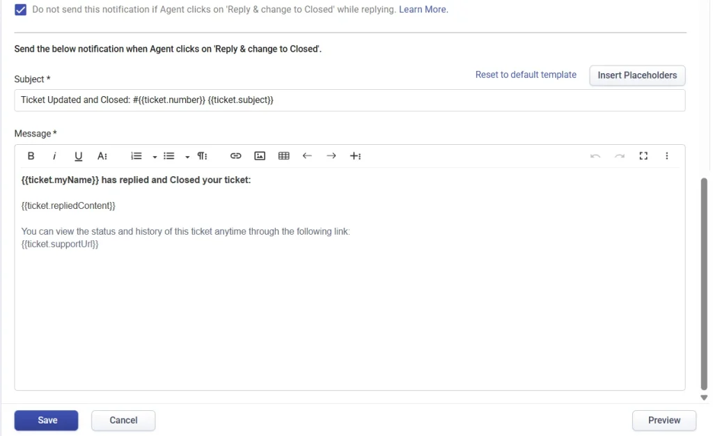 contact-notification-when-agent-replies-and-closes-ticket-desk365-helpdesk