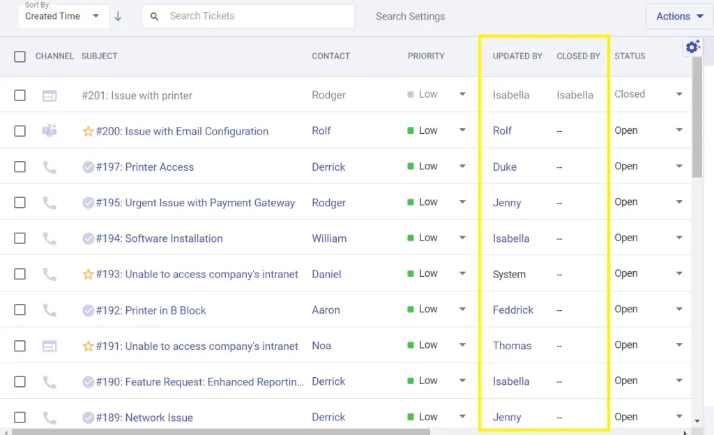 how-to-add-updated-by-closed-by-columns-in-desk365-ticket-view