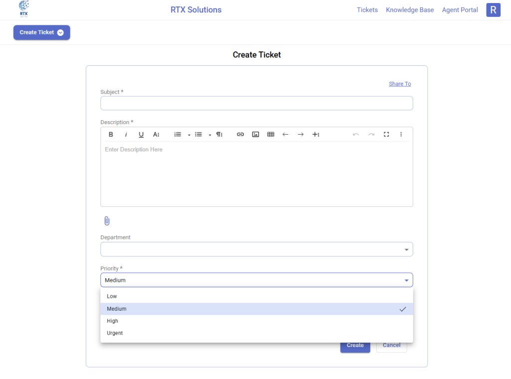 default-priority-field-displayed-in-support-portal-desk365
