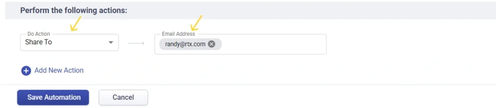 share-organization-wide-tickets-with-a-specific-contact-in-Desk365-configuring-automation-rule
