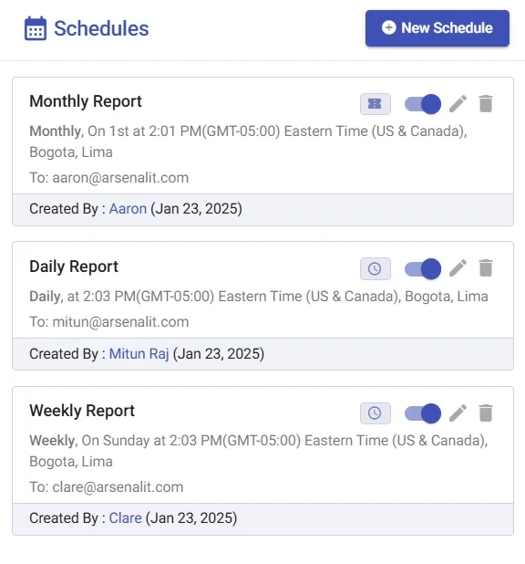 Scheduled-export-view-Desk365