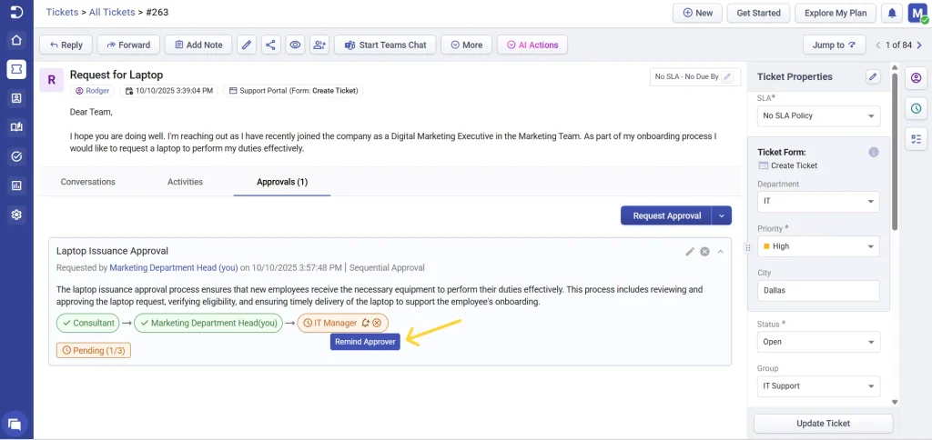 remind-approver-helpdesk-support-ticket
