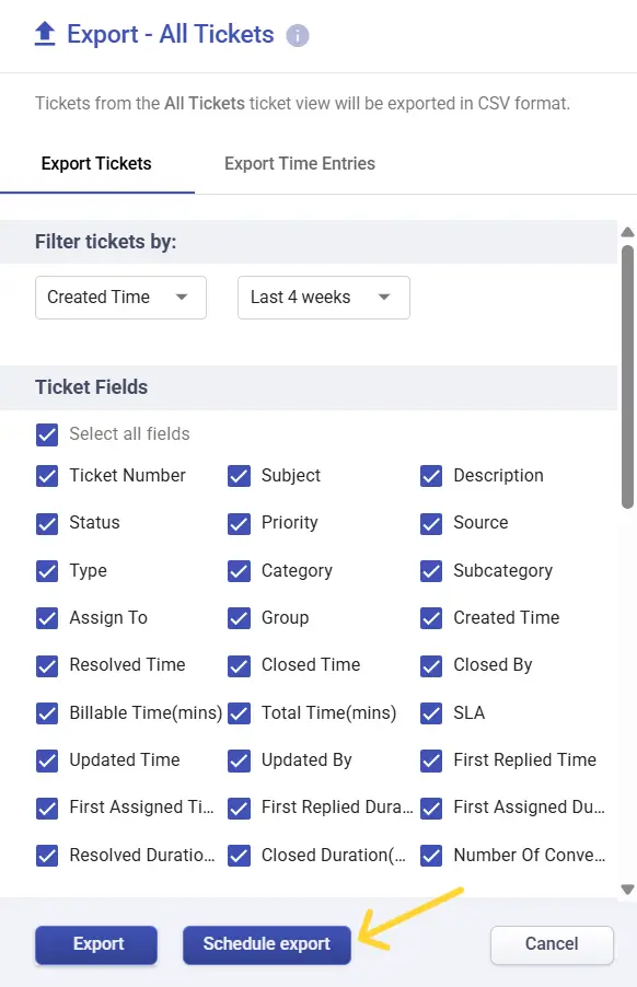 schedule-exports-desk365